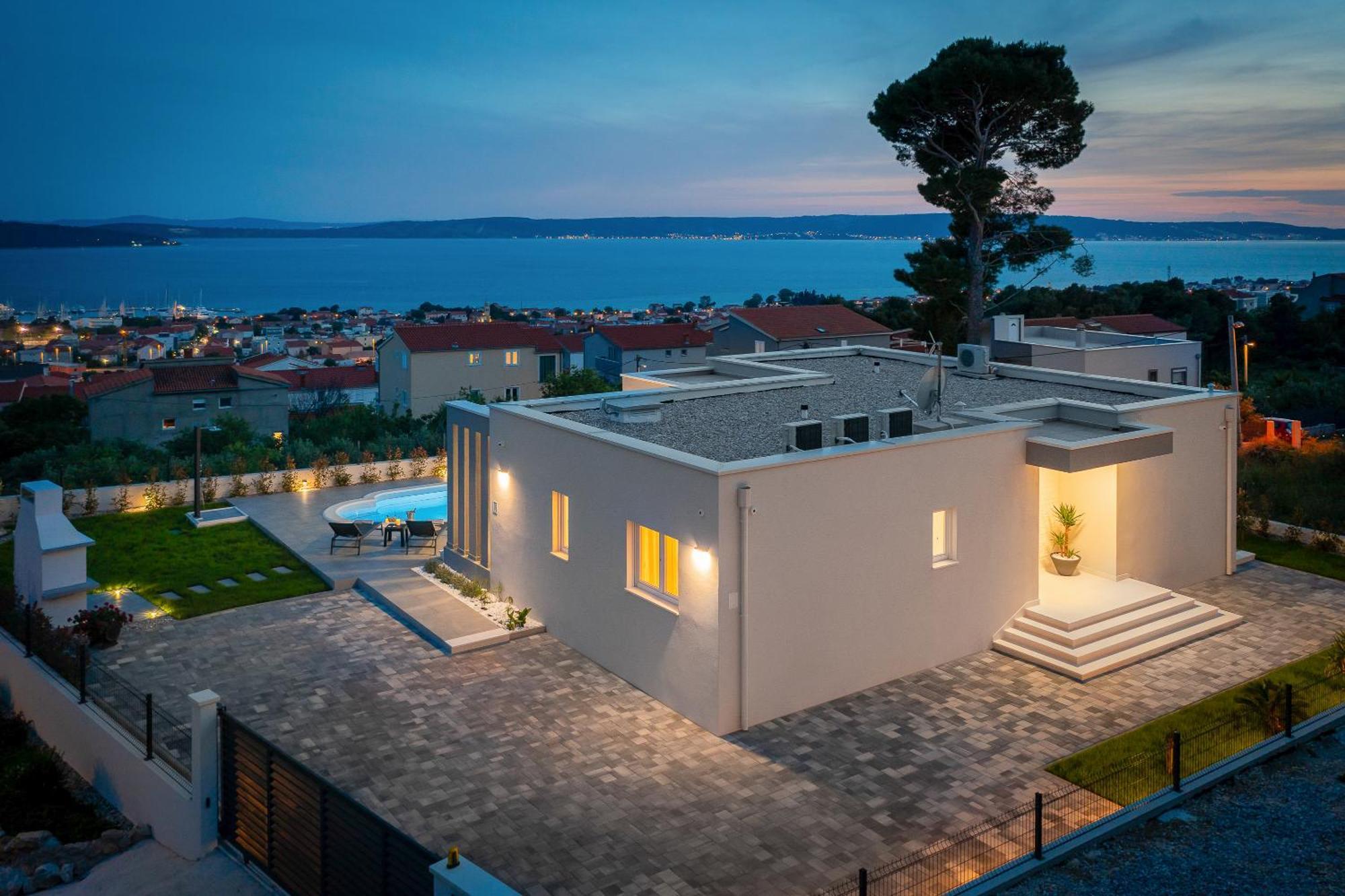 Villa Paradiso Adriatico Kaštela Exteriér fotografie