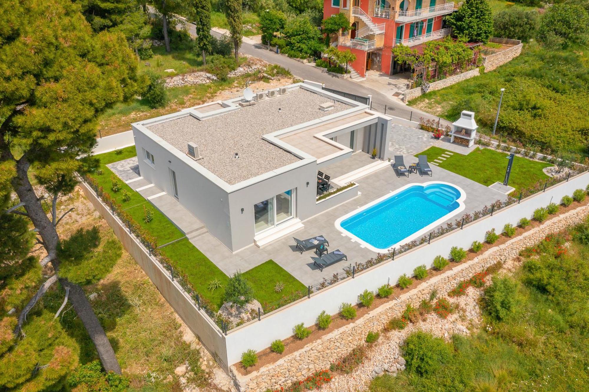 Villa Paradiso Adriatico Kaštela Exteriér fotografie