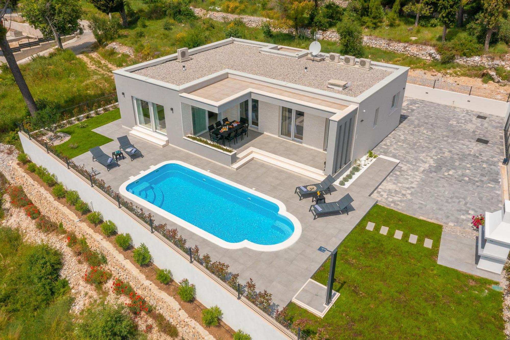 Villa Paradiso Adriatico Kaštela Exteriér fotografie