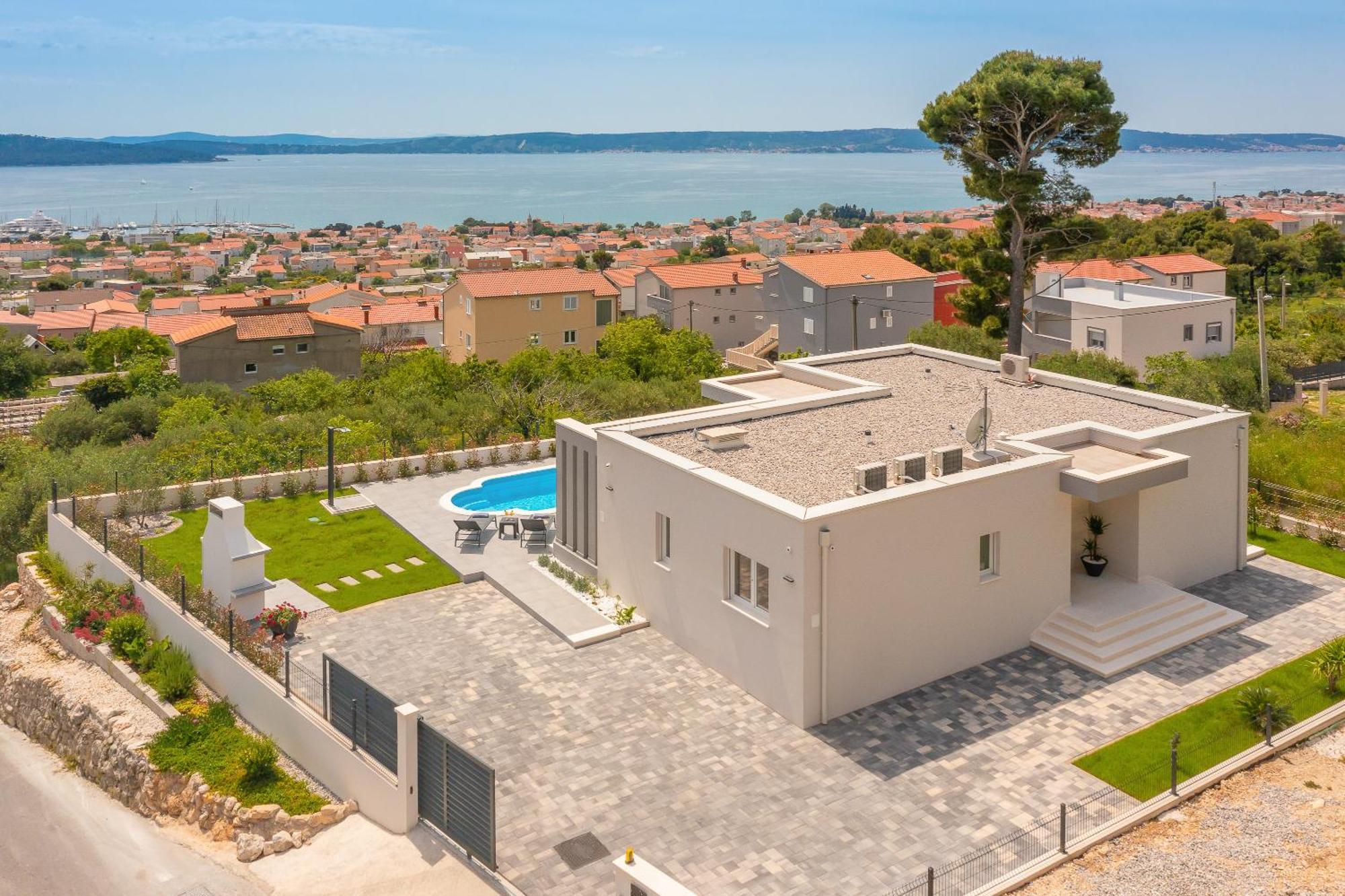 Villa Paradiso Adriatico Kaštela Exteriér fotografie